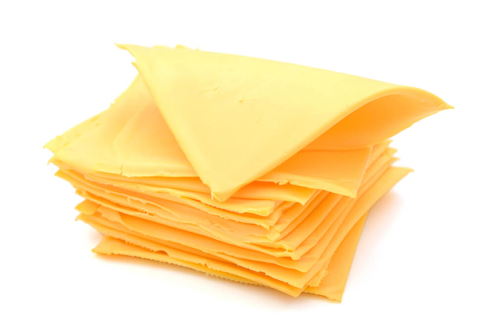 A Pile of American Cheese