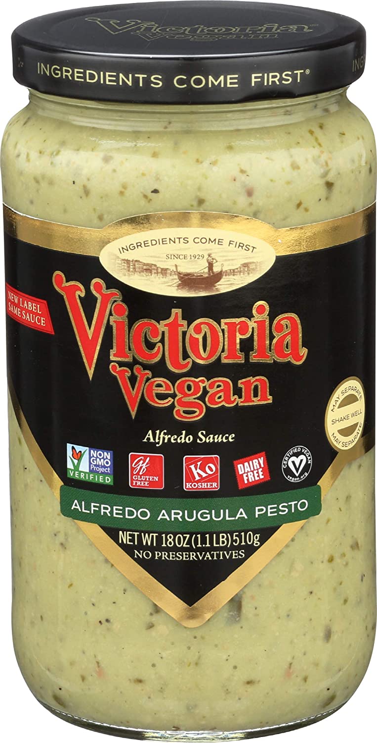 5. Victoria Vegan Alfredo Sauce.