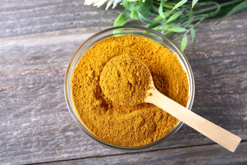 Curry powder is a coriander substitute