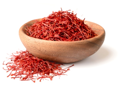 Saffron is also a great replacement for turmeric 