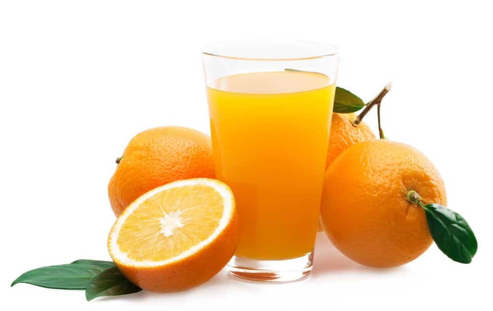 A glass of Orange Juice