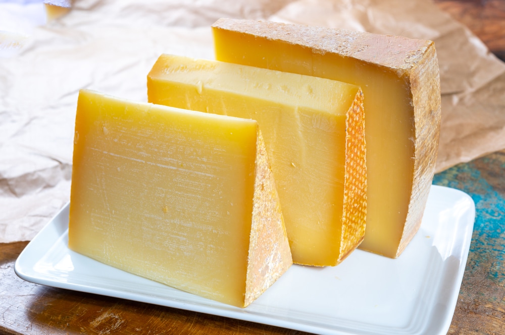 Gruyere is a perfect emmental cheese substitute