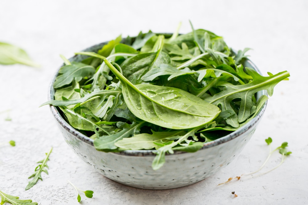 Spinach and Arugula