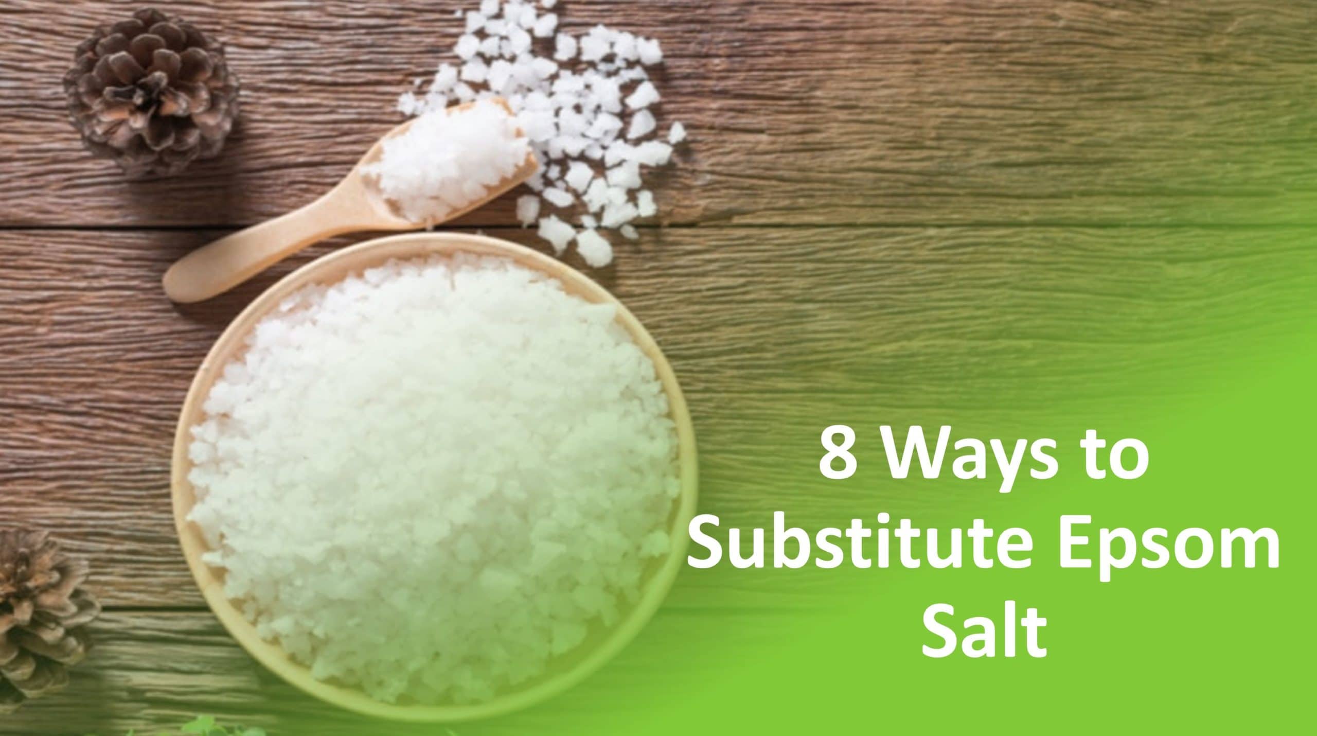 Epsom Salt: What Is a Substitute for Epsom Salt? - Salt Library