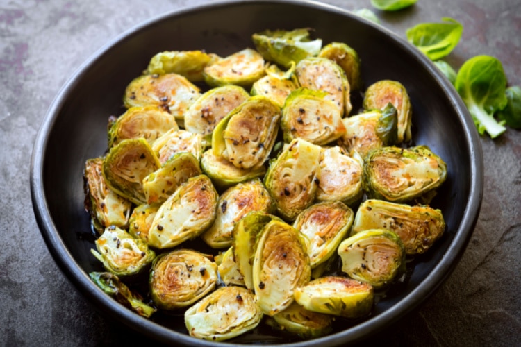 Honey-Balsamic Roasted Brussels Sprouts
