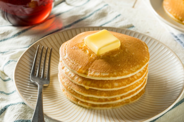 Butter in Pancakes