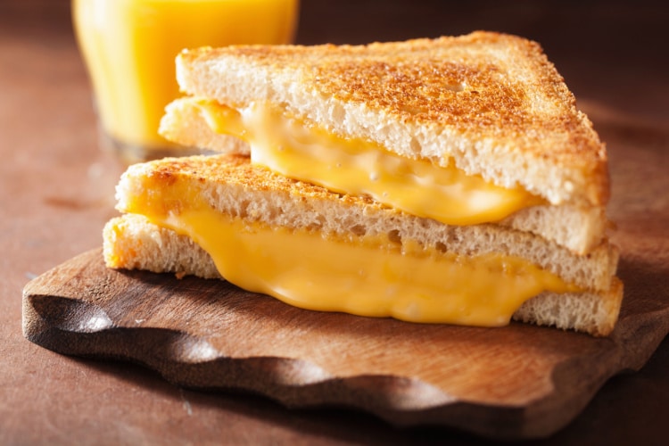 Yellow Cheese sandwich